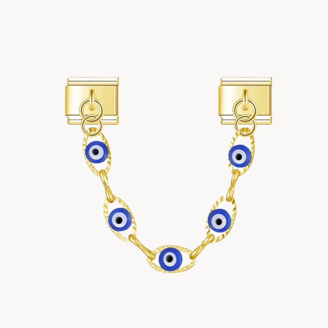 Chaîne œil bleue - Italian Charms France