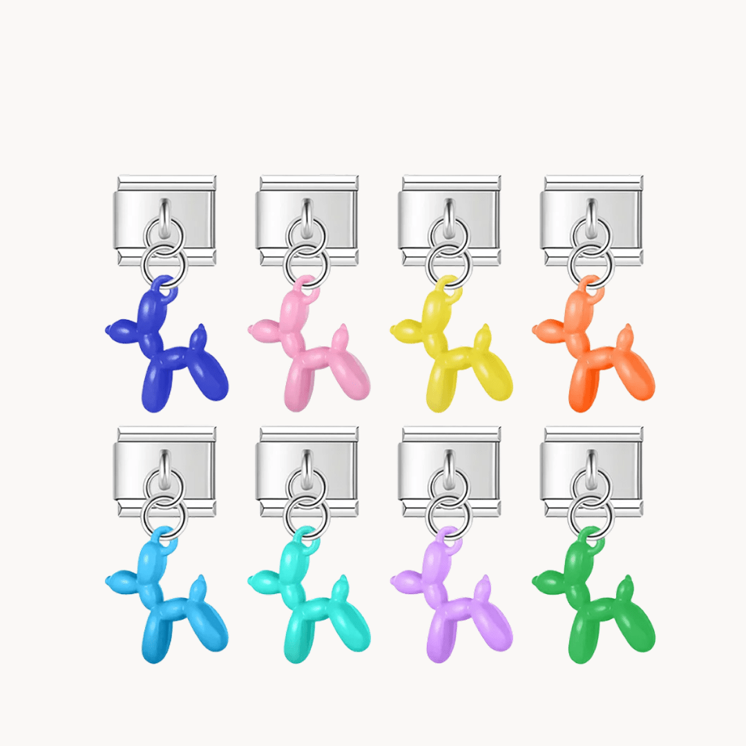 Chien Ballon - Italian Charms France