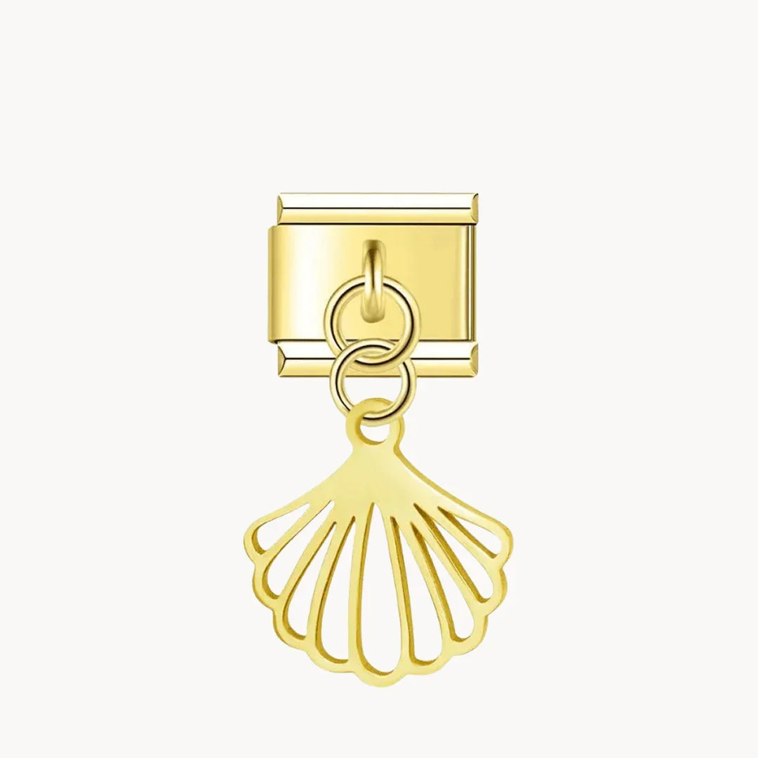 Coquillage or & argent - Italian Charms France