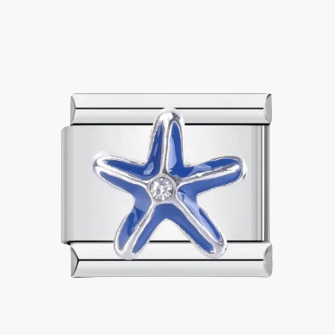 Étoile de mer bleue - Italian Charms France
