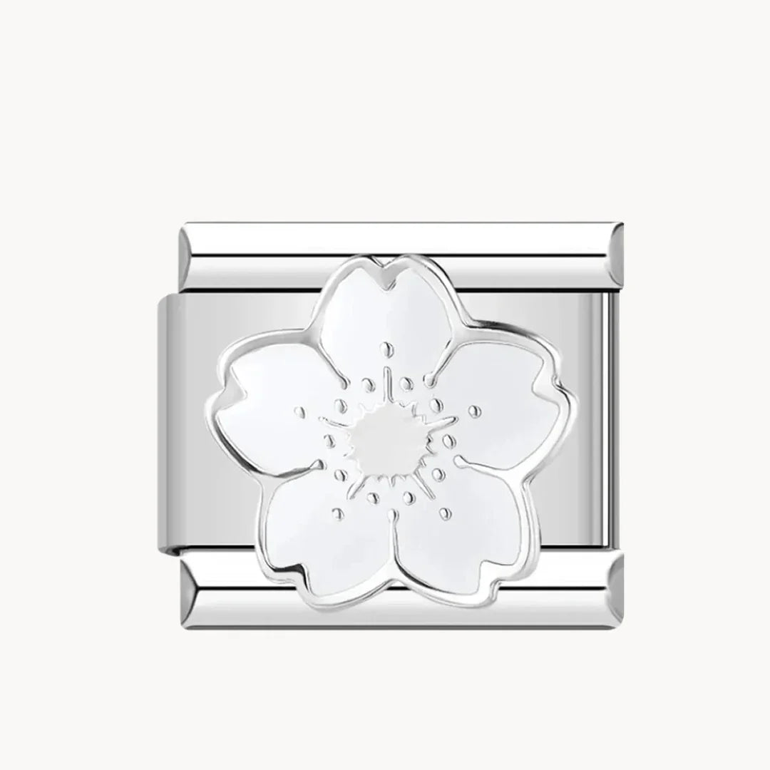 Fleur blanche - Italian Charms France