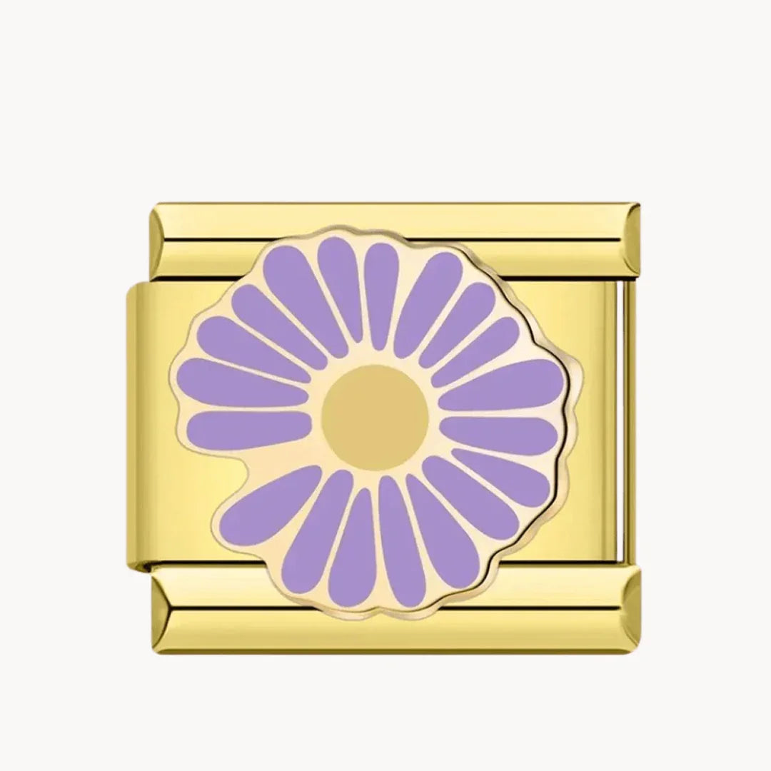 Fleur violette - Italian Charms France
