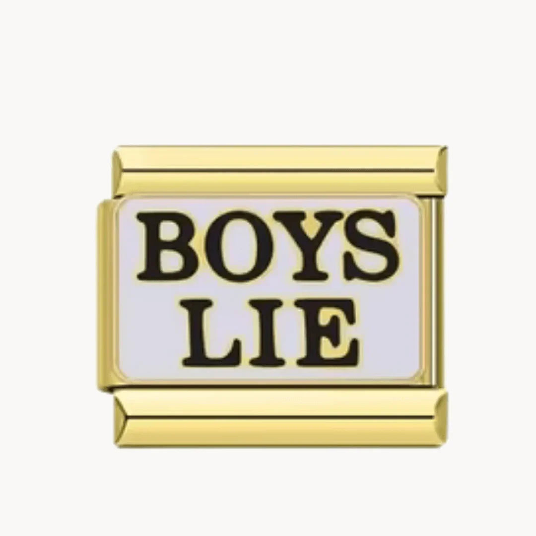 Les gars mentent - Italian Charms France