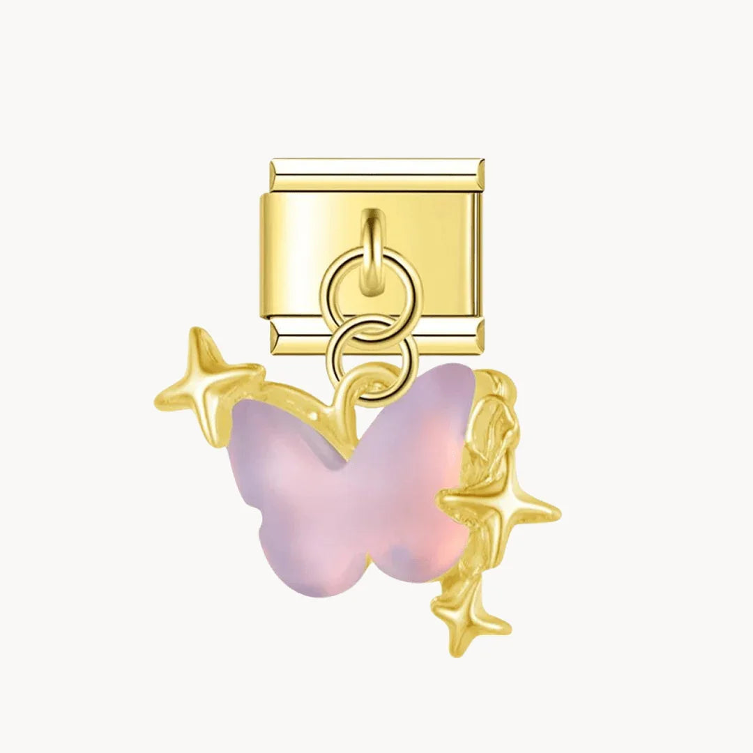 Papillon 3 étoiles - Italian Charms France