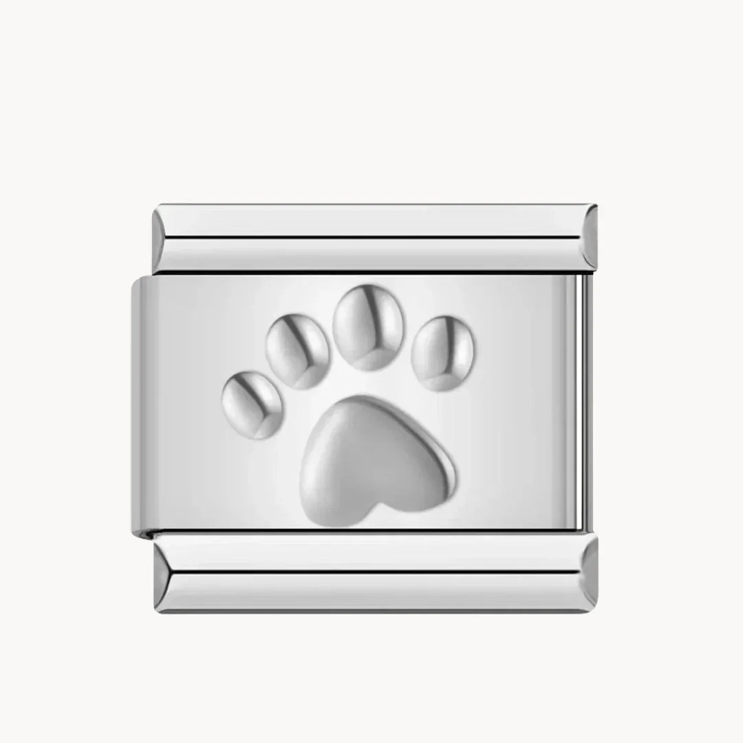 Patte argent, or et rose - Italian Charms France