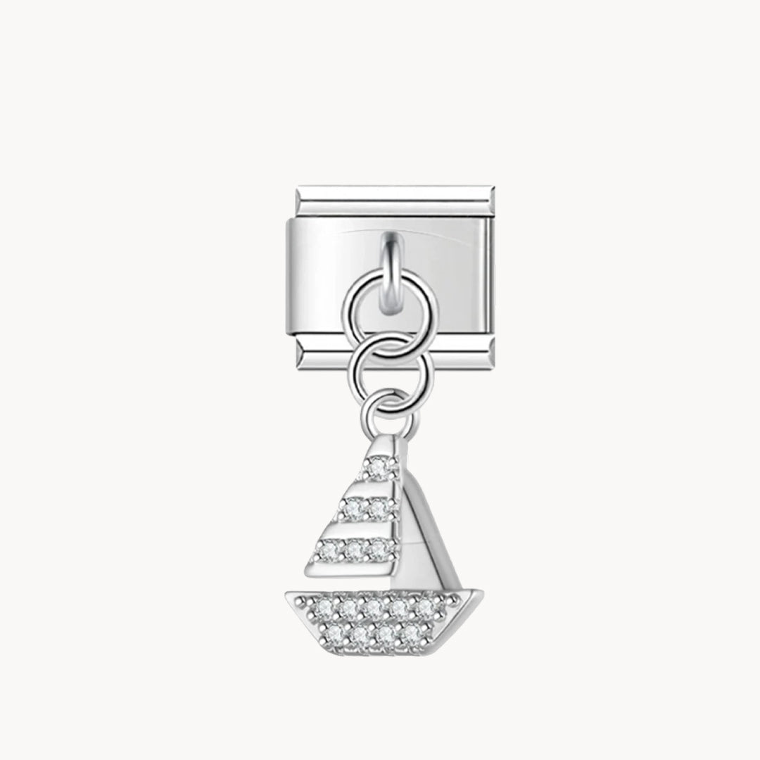 Pendentif bateau - Italian Charms France