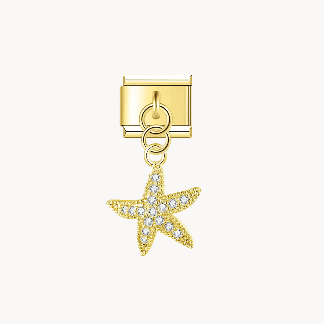 Pendentif Starfish Brillant - Italian Charms France