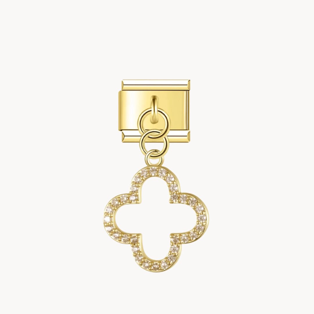 Pendentif trèfle - Italian Charms France