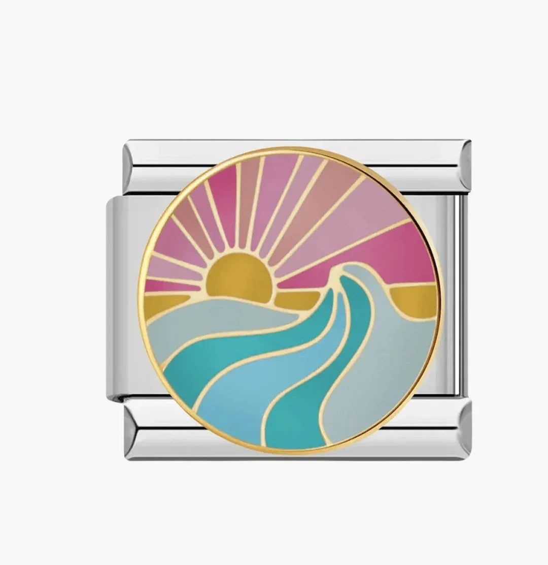 Sunset - Argent - Italian Charms France