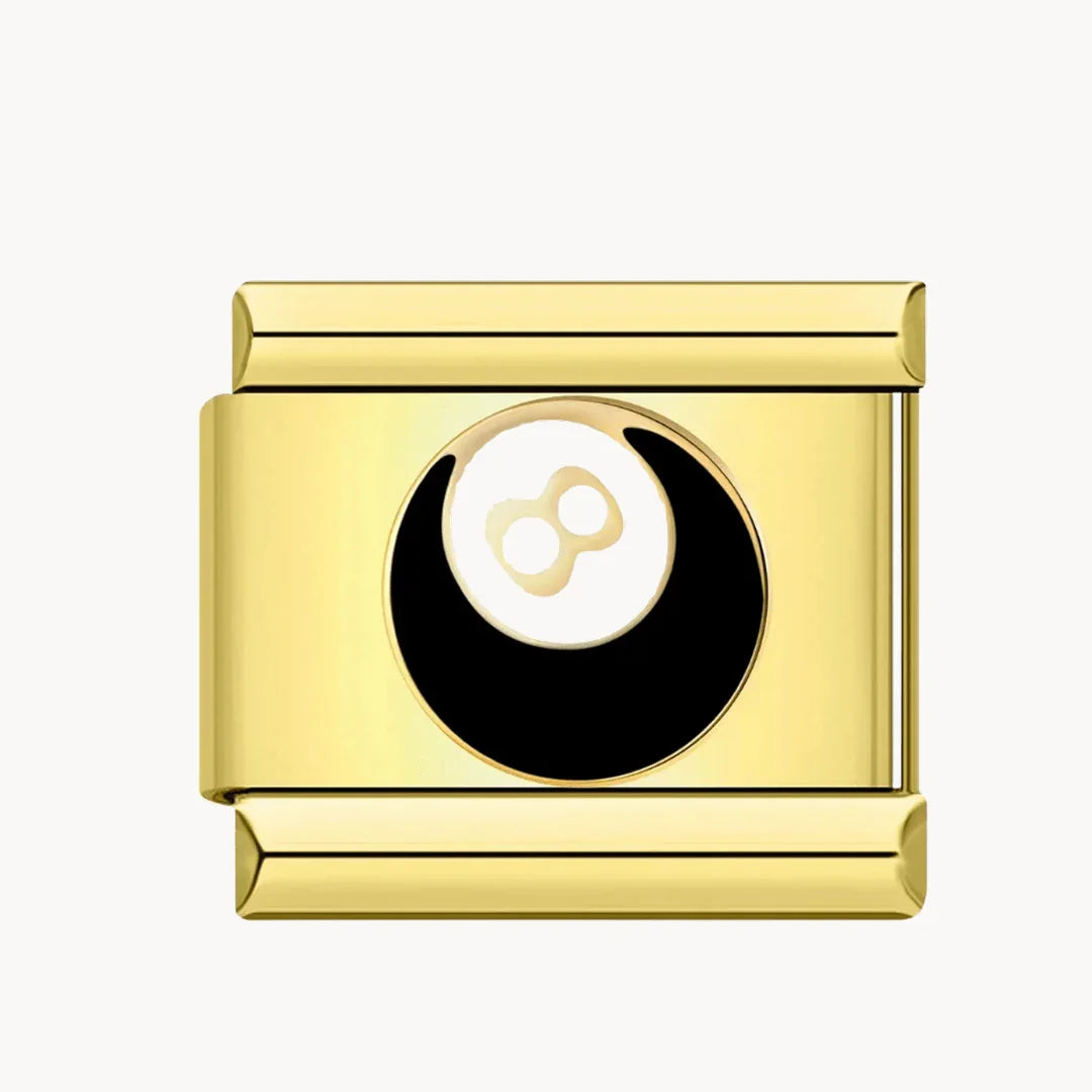 Billard 8 or - Italian Charms France