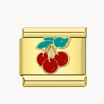 Cerises or - Italian Charms France