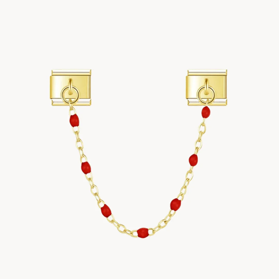 Chaîne rouge - Italian Charms France