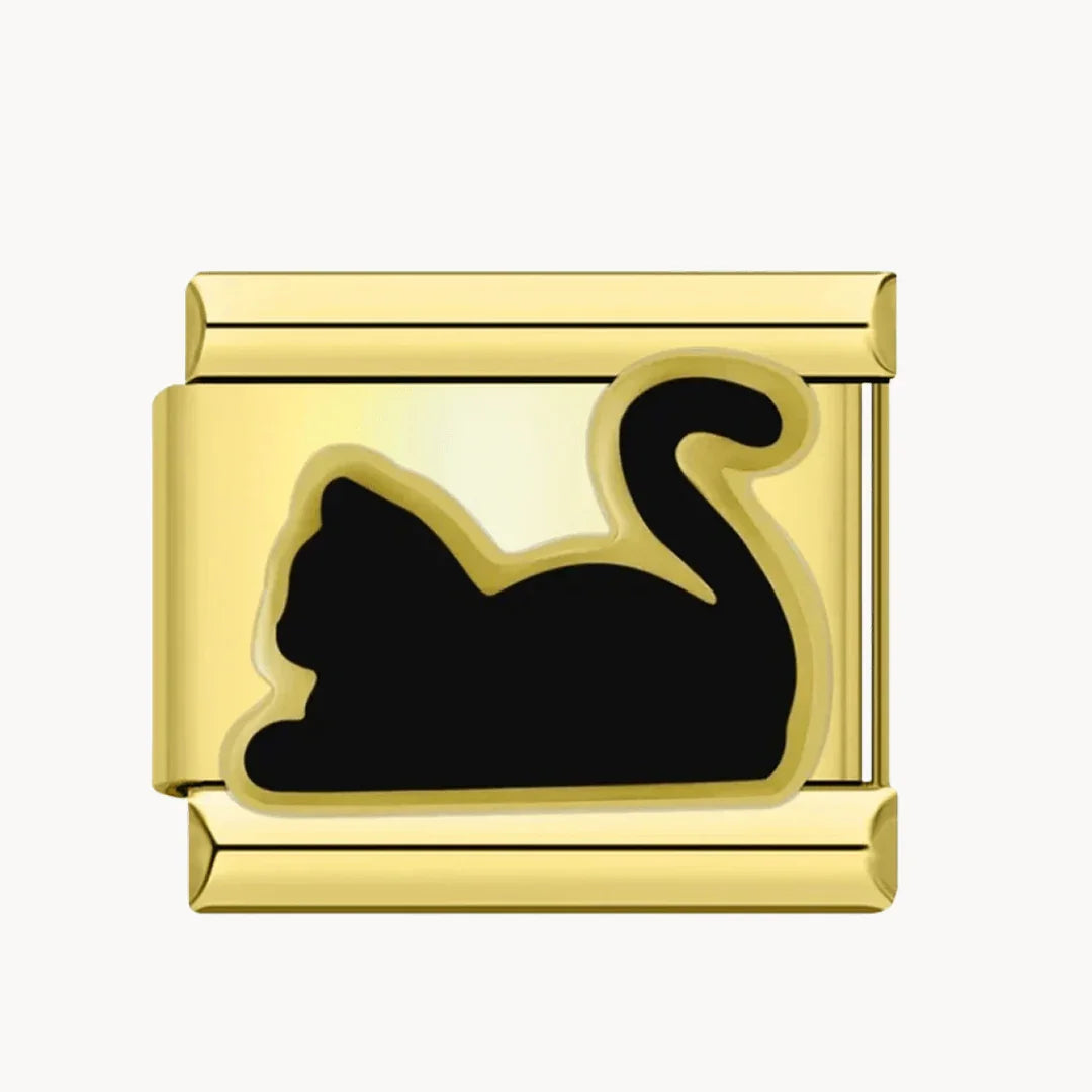 Chat doré - Italian Charms France