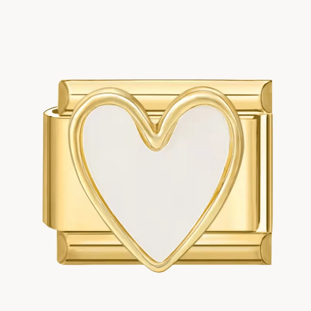 Cœur Nacré - Italian Charms France