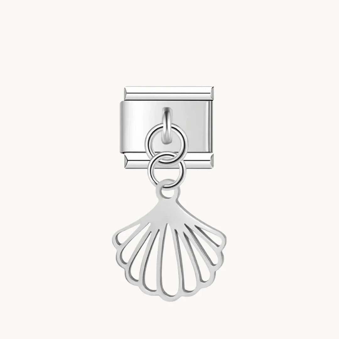 Coquillage or & argent - Italian Charms France