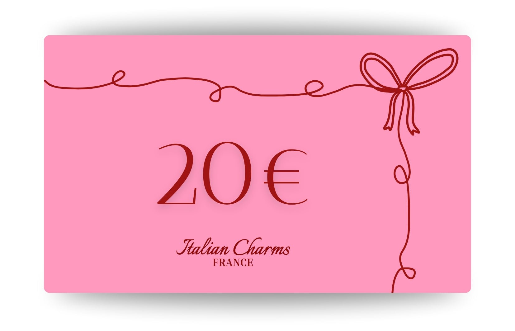 E - Carte Cadeau Italian Charms France - Italian Charms France