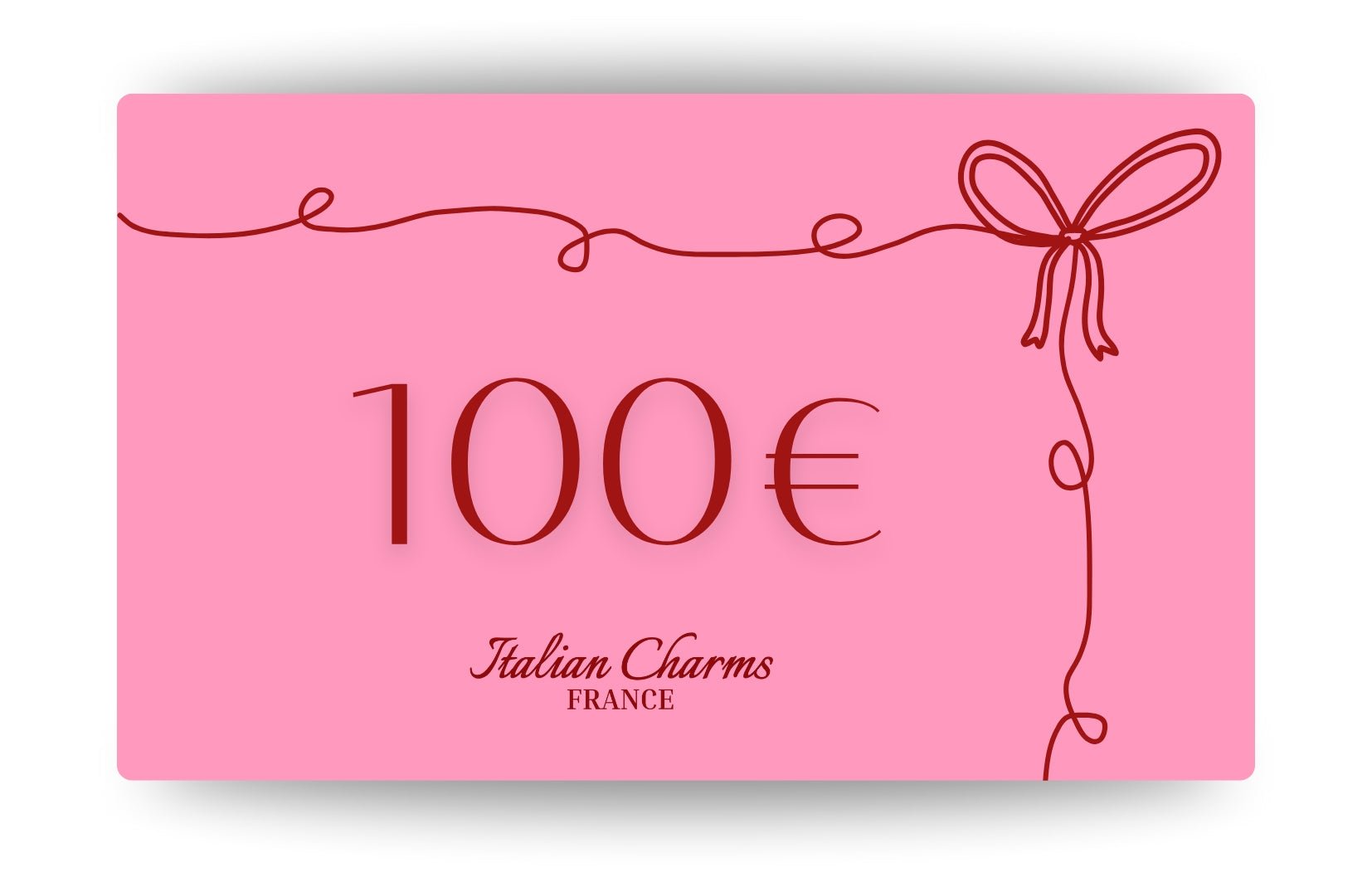 E - Carte Cadeau Italian Charms France - Italian Charms France