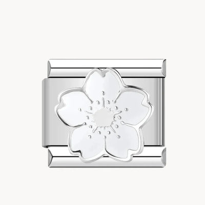 Fleur blanche - Italian Charms France