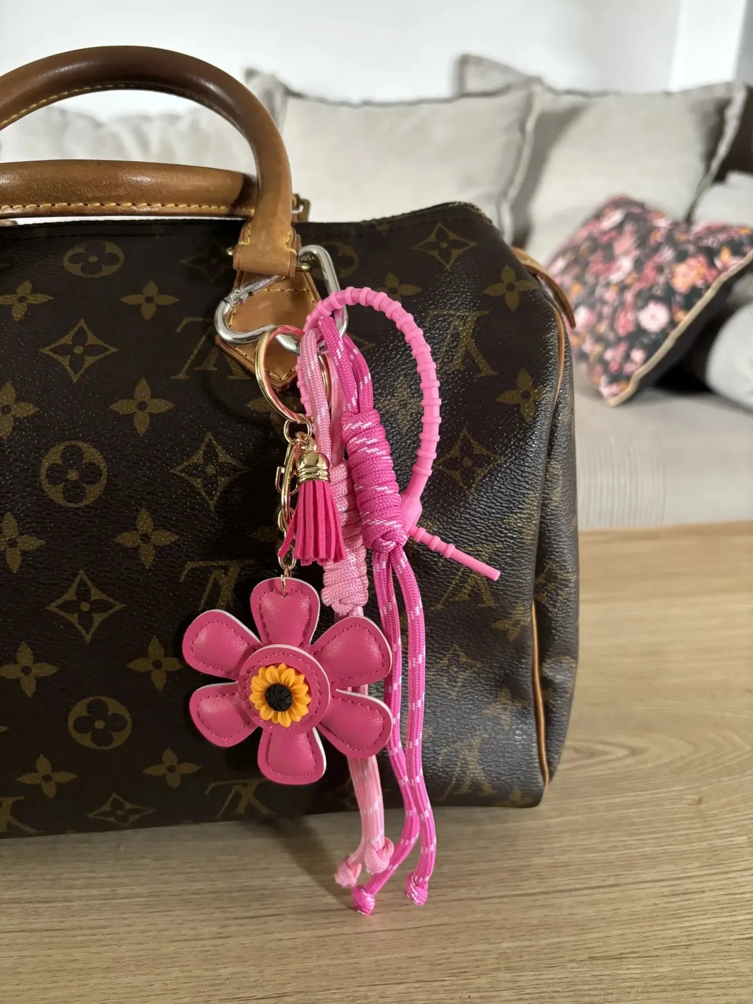 Grigri Fleur Rose - Italian Charms France