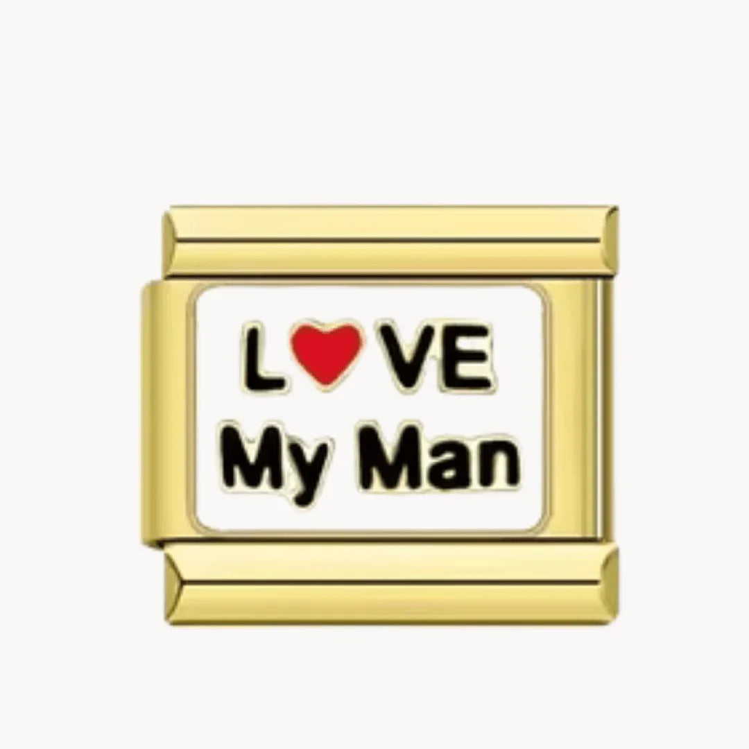 J'aime mon homme - Italian Charms France