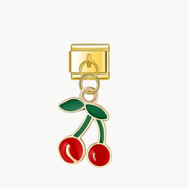 Paire de cerises, Or