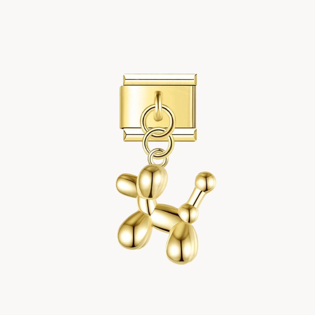Pendentif chien ballon - Italian Charms France