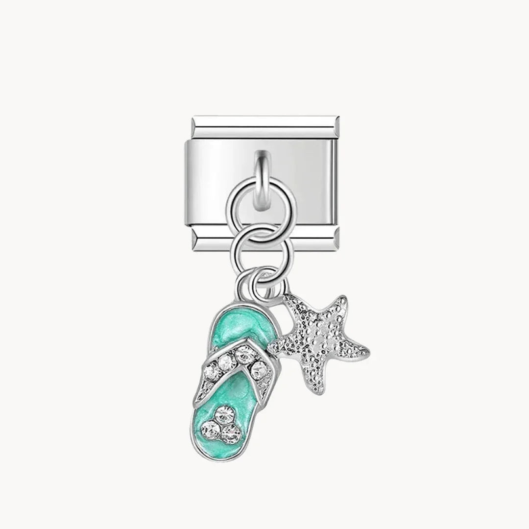 Pendentif tong argent - Italian Charms France