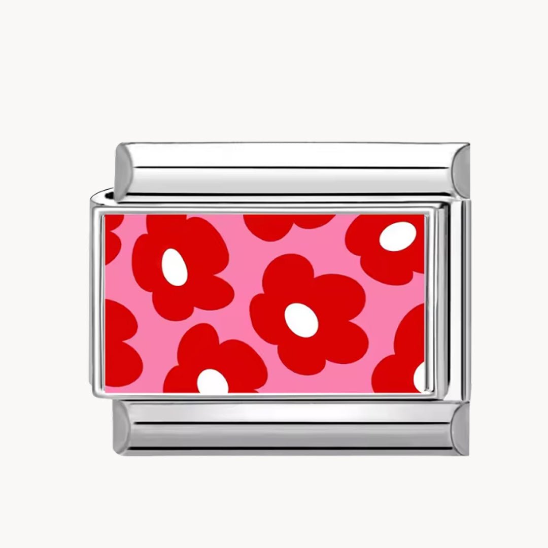 Red flowers - Italian Charms France