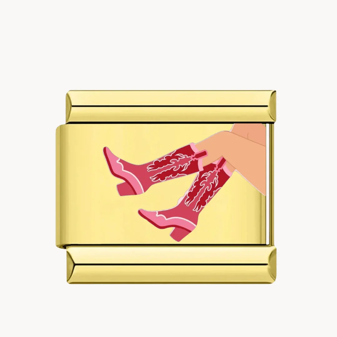 Santiags girl - Italian Charms France