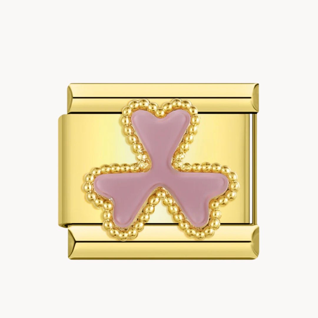 Trèfle rose - Italian Charms France