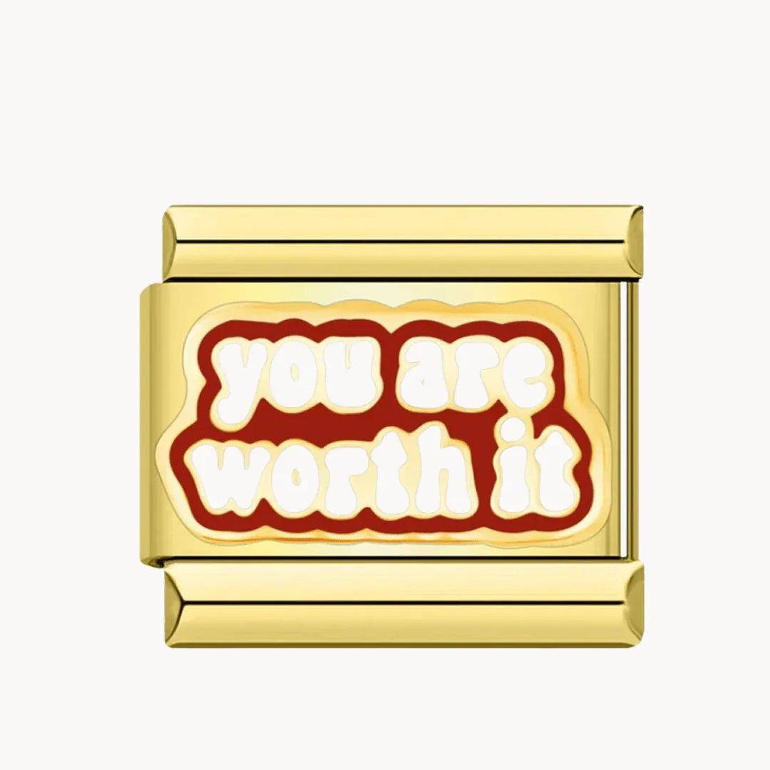 You are worth it - Italian Charms France